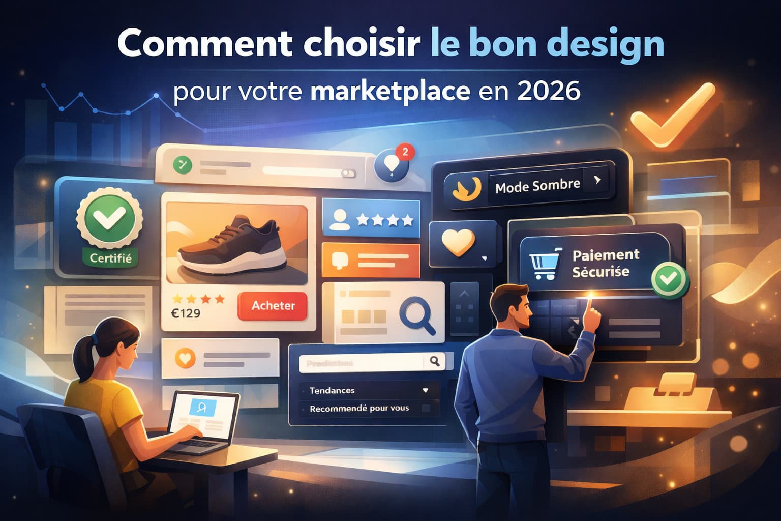 Image de couverture de l'article : How to Choose the Right Design for Your Marketplace in 2026