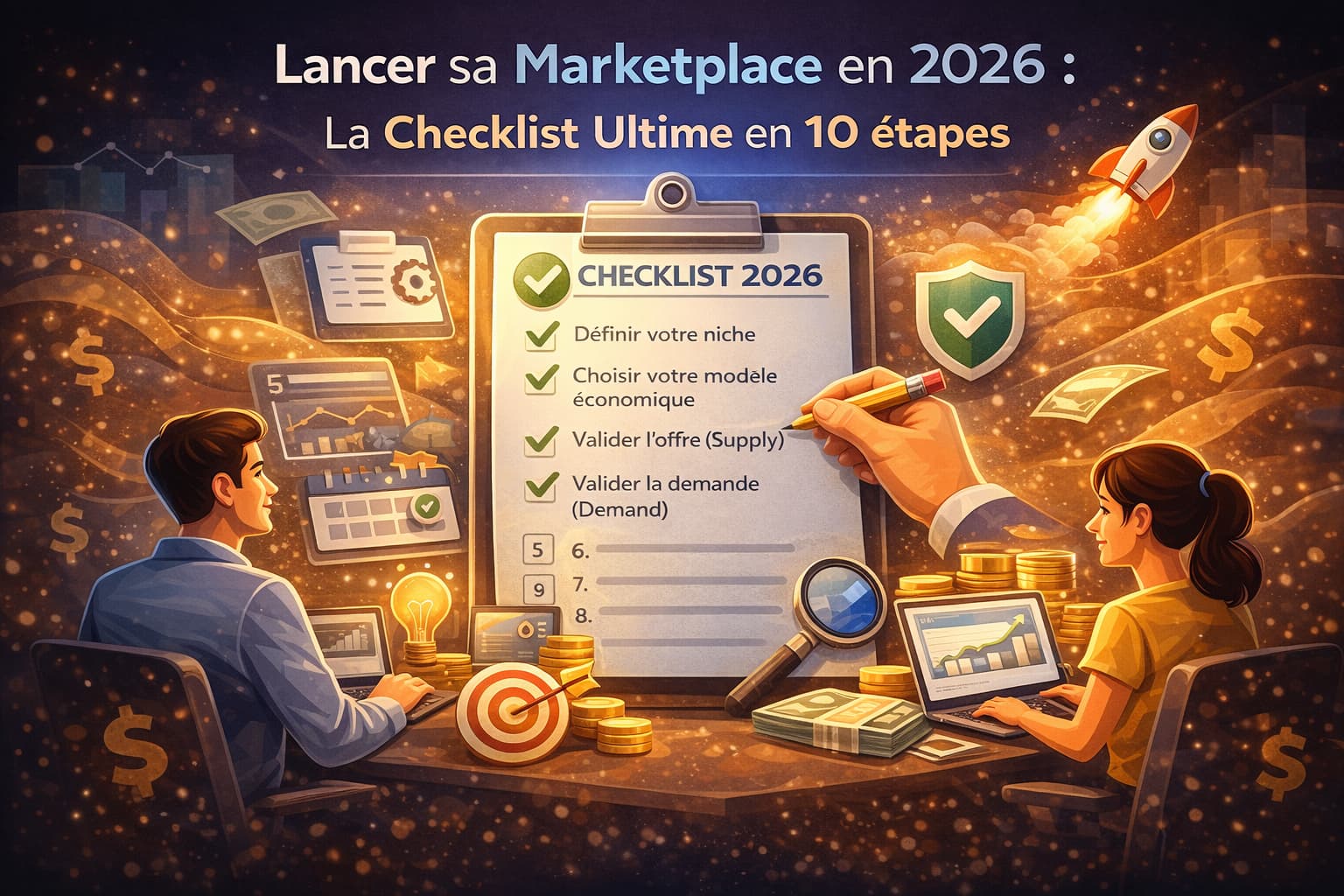 Image de l'article : Lançar a sua Marketplace em 2026: A Checklist Definitiva em 10 Etapas