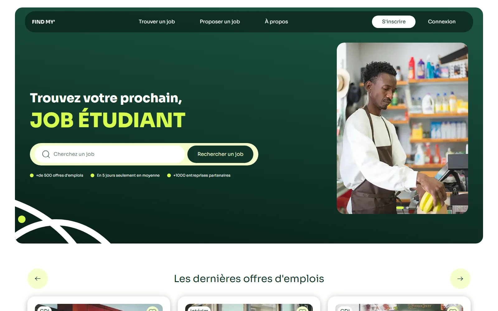 Maquette Job Board - Nos Maquettes de Marketplace