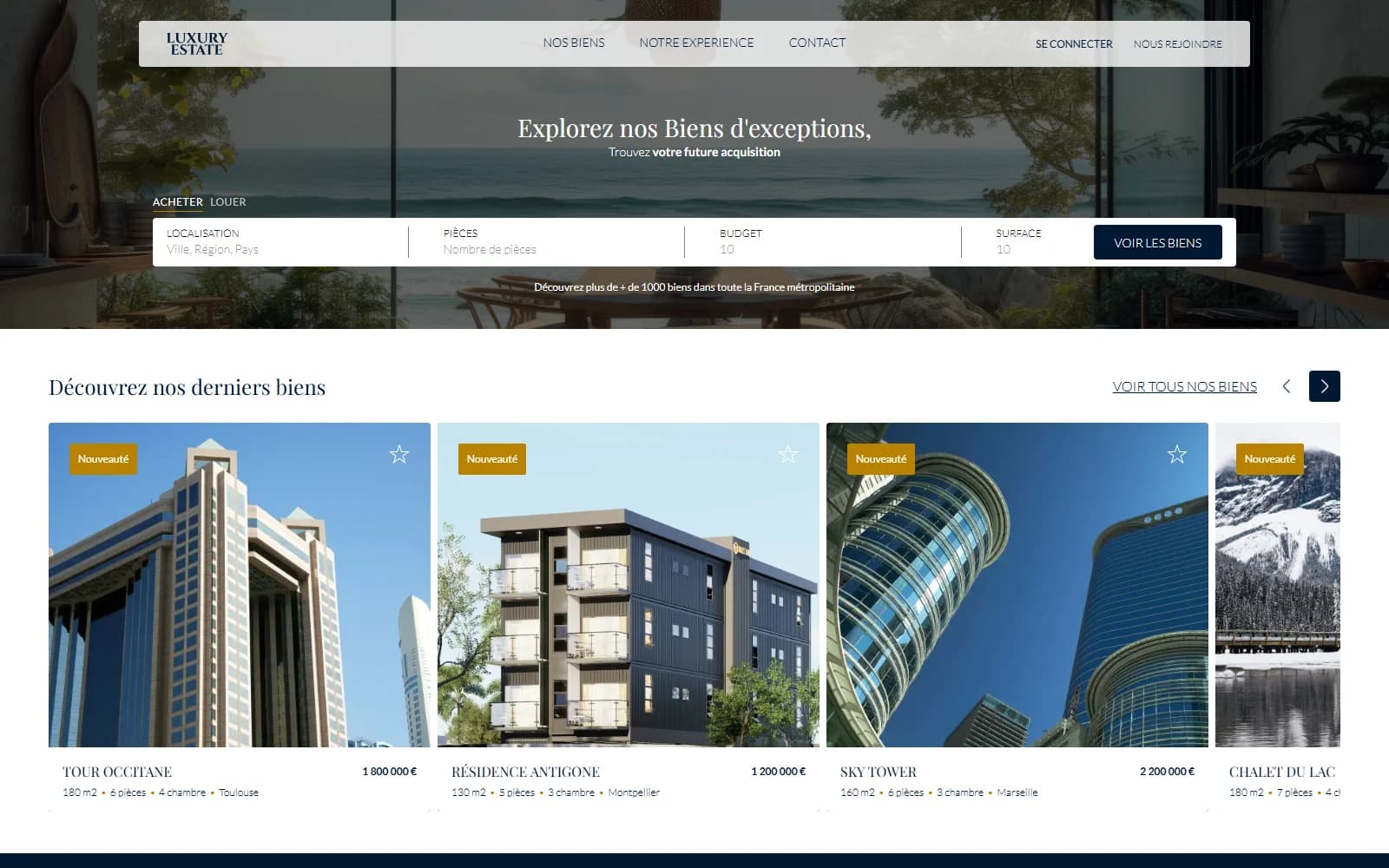 Maquette Immobilière